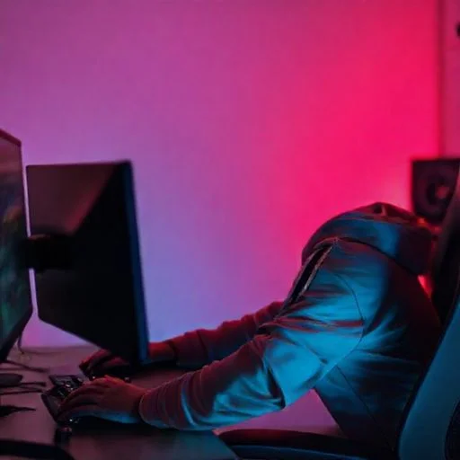 A split-screen concept. One side shows an abstract, monochromatic 'before' state (simplistic geometric shapes representing an initial concept), while the other side shows a vibrant, hyper-realistic 'after' state (a detailed game environment or character model). A dramatic, glowing diagonal line divides the two.