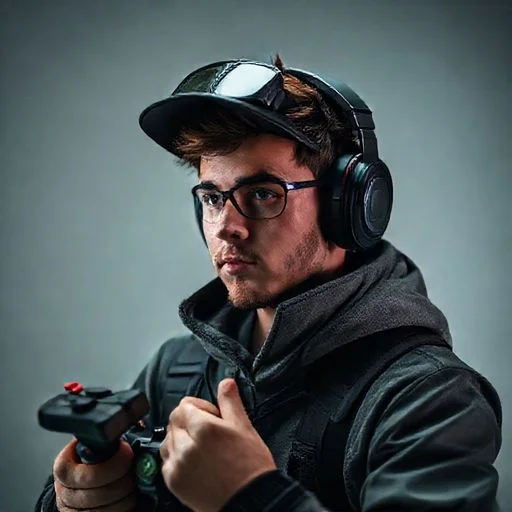 A split-screen concept. One side shows an abstract, monochromatic 'before' state (simplistic geometric shapes representing an initial concept), while the other side shows a vibrant, hyper-realistic 'after' state (a detailed game environment or character model). A dramatic, glowing diagonal line divides the two.